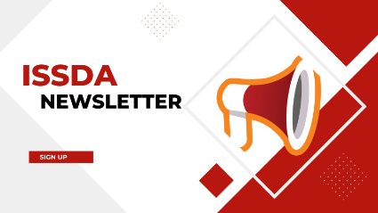 ISSDA Newsletter text with image of loudspeaker
